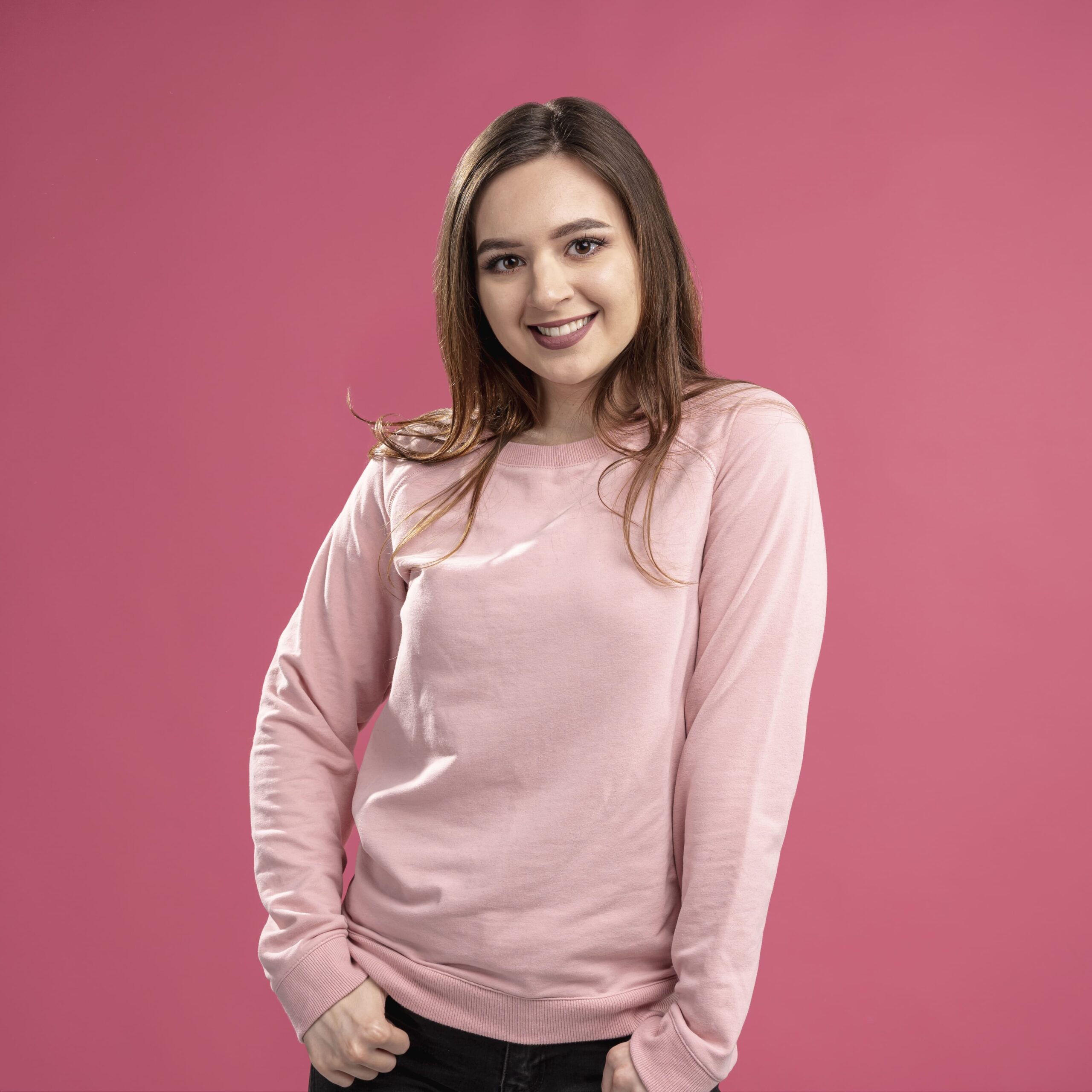 front-view-lovely-smiley-woman